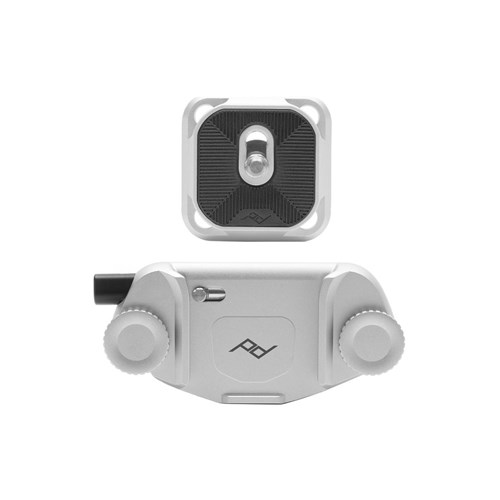 capture clip v3 plate silver